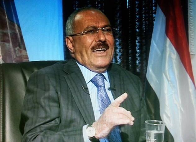 علي عبدالله صالح في مقابلة سابقة مع قناة الميادين - صنعاء