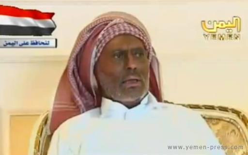 الرئيس صالح بعد إصابته في محاولة إغتيال