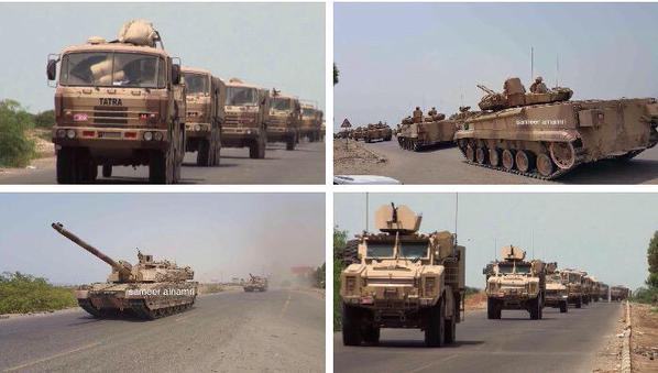 قوات خليجية بأحدث تكنولوجيا في صحراء اليمن
