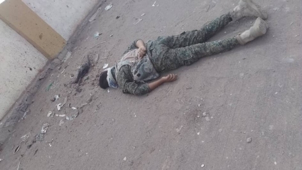 جندي مقتول في ضواحي مدينة عدن