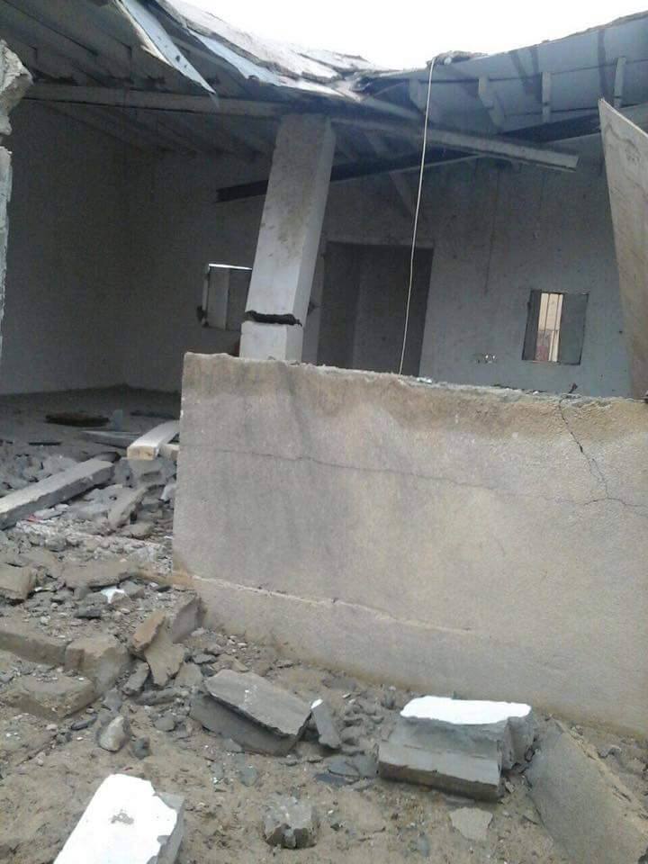 مليشيات الحوثي تفجر مسجد الشيخ «عرفج بن هضبان» بمحافظة الجوف أرش