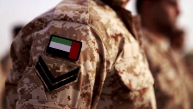 الدفعة الثانية من القوة الإماراتية تتسلم مهامها باليمن