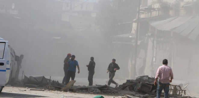 مقتل العشرات من «حزب الله» في هجوم كيميائي للطيران السوري