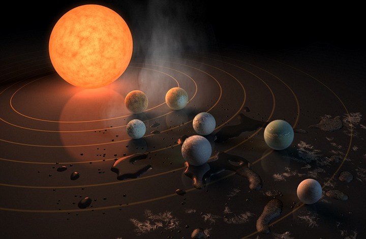 ناسا تكشف 7 كواكب جديدة منها 3 قابلة للحياة