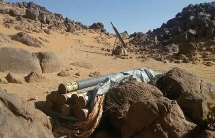 صواريخ الحوثيين وحزب الله بصعدة تقع تحت سيطرة الجيش الوطني وغالبيتها من نوع «النجم الثاقب» ..شاهد الصور