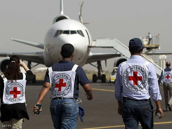 فريق من الصليب الأحمر في اليمن - ارشيفية