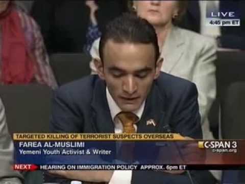 لأول مرة في التاريخ ... مواطن يمني يدلي بشهادته اليوم أمام الكونغرس الأمريكي‎ (فيديو)