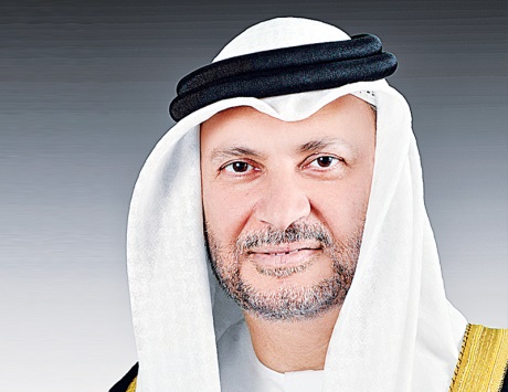 وزير الخارجية الإماراتي لأول مرة يشن 