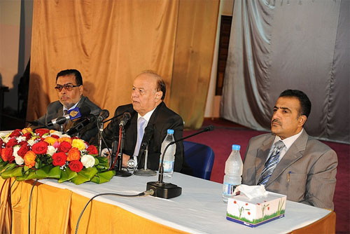 الرئيس عبدربه منصور هادي يرفض التصعيد لمواجهة أنشطة «الحراك الجنوبي»