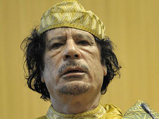 العقيد معمر القذافي