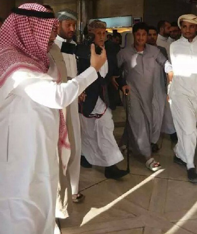 الشيخ الدعام يصل الرياض في أول ظهور له بعد معركة الرضمة مع الحوثيين (فيديو + صور)