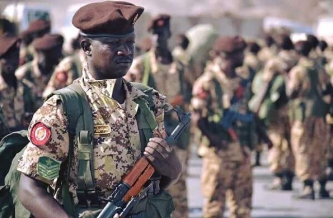 شاهد أول ظهور لجنود من الجيش السوداني وهم يكبدون المليشيات الحوثية خسائر كبيرة غربي تعز (فيديو)