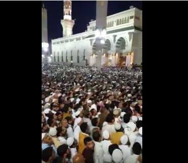 فيديو .. قوات المسجد النبوي توضح حقيقة تزاحم الحجاج لزيارة قبر النبي علي الصلاة والسلام