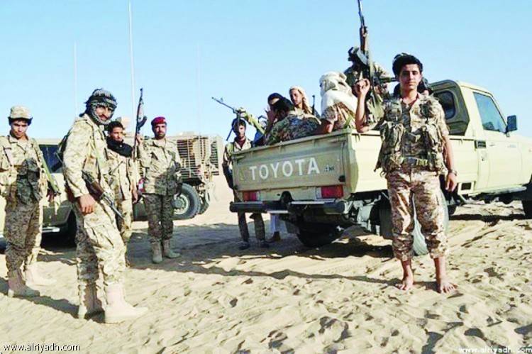 قوات الجيش الوطني تحكم سيطرتها على منطقة «اليتمة» بالحدود السعودية مع محافظة الجوف